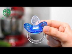 Mamelons jaunes de établissement rapides de bébé du rivage A de la catégorie comestible 40 de la résistance LSR